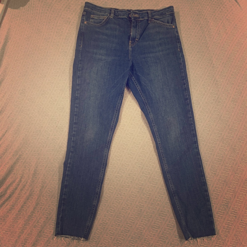 Top shop Jamie Moto jeans size 30x30